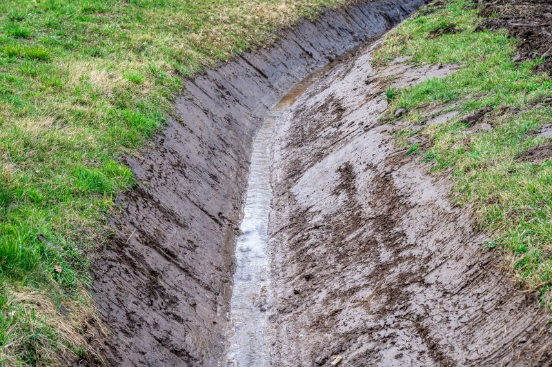 Drainage Trench Installation in Atlanta, GA