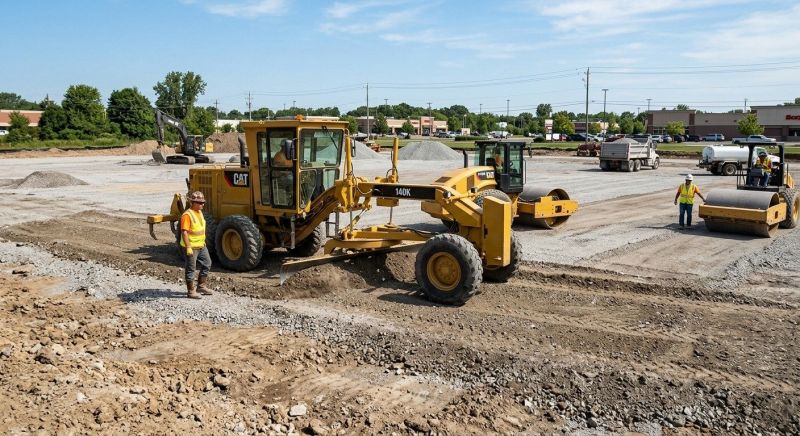 Parking Lot Gravel Repair in Layton, UT