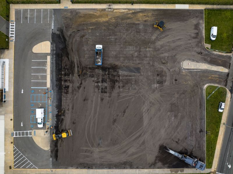 Parking Lot Leveling in Woodstock, GA